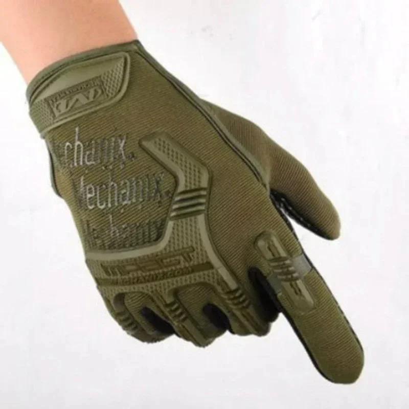 Motorcycle a pairSeals Full Finger Protective Gloves Male  Training Fighting Outdoor Bicycle Riding Camouflage Gloves for Motor