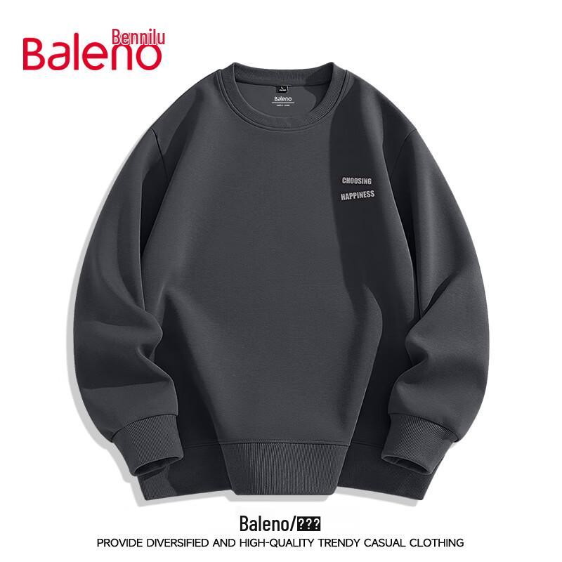 Baleno Men's Casual Crewneck Long-Sleeve Sweatshirt