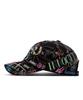 BLACKBLOND Bibbidi Plate Logo Cap Graffiti Version (Black)
