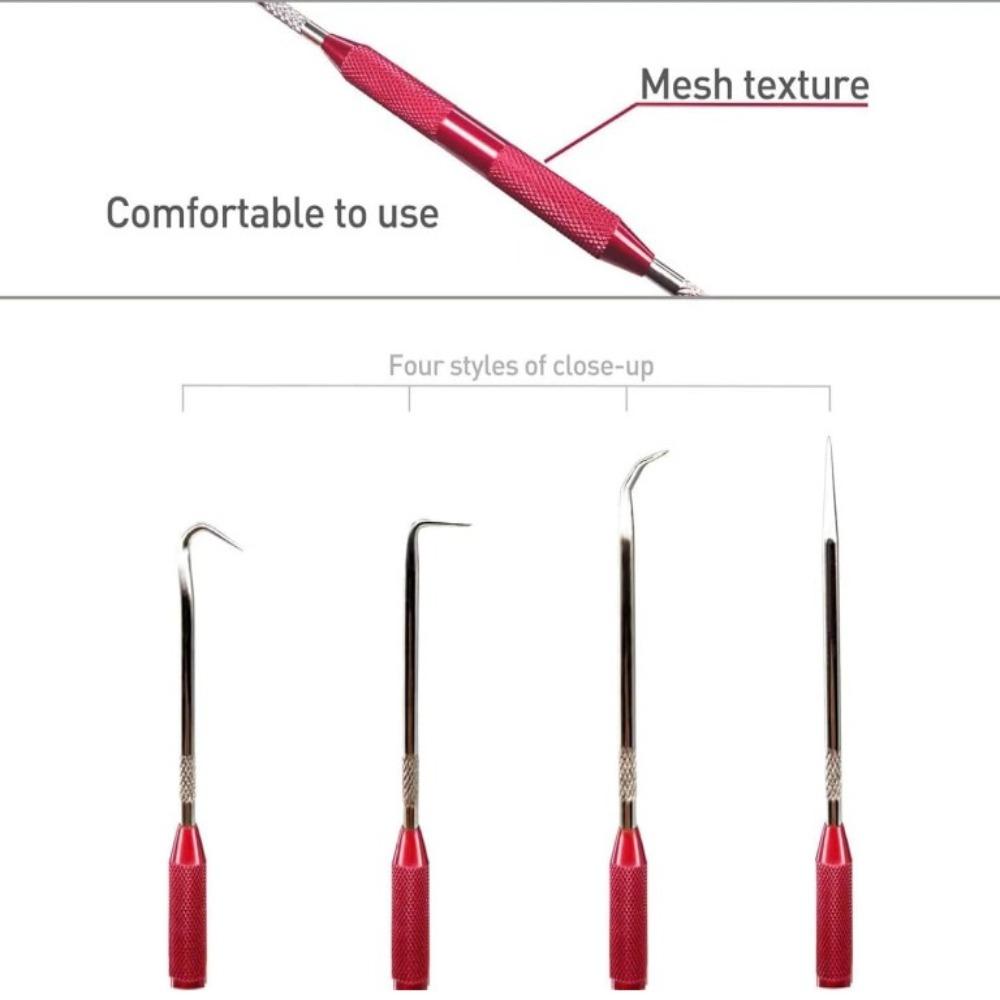 2PCS Repair Tool Comb Lock Picks Hand Tool Seal Gasket Puller Oil Seal Screwdrivers Set  Car Auto