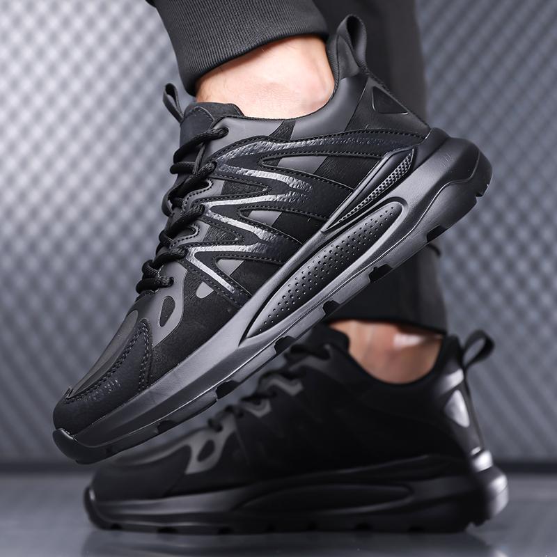 New Fashionable Men's Casual Sports Shoes Lightweight and Anti Slip Fashionable and Versatile Men's Outdoor Travel Shoes