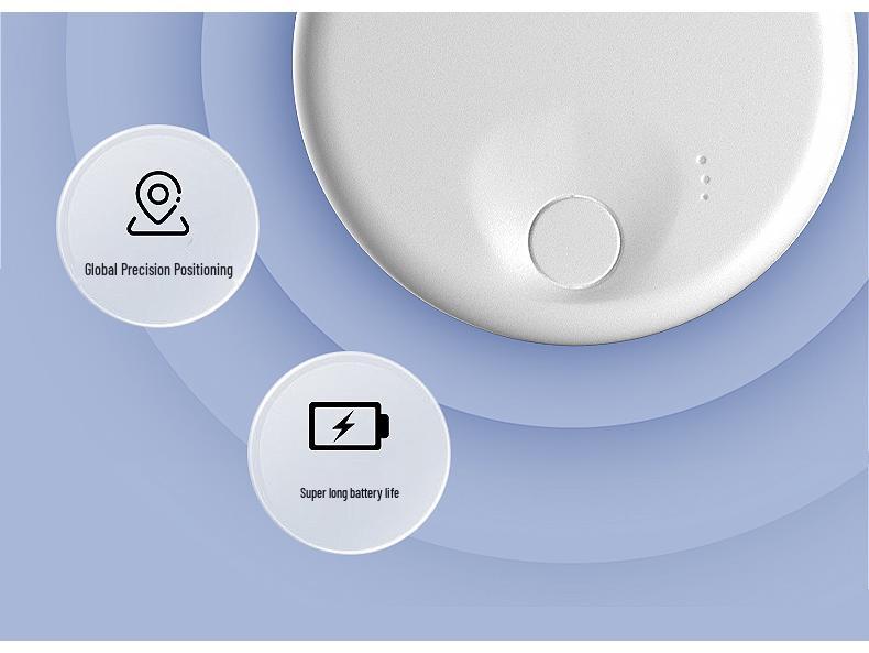 FindMy Keychain Compatible Anti-Lost Locator Adapter - Mini IP Locator