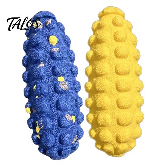 Puppy Teething Relief Toys High-Resilience Foam Dog Chew Toy, Indestructible Corn ETPU Material Teeth Cleaning Toy for Aggressive Chewers, Fetch