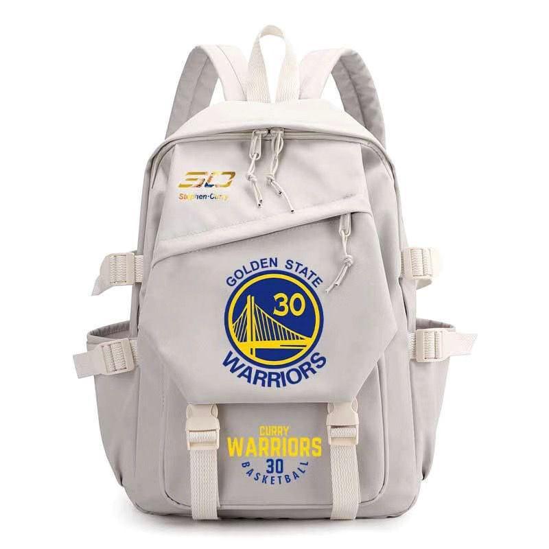 Kobe Schooltas James Curry Irving Tas Basketbal Rugzak Middelbare School Jongens Casual Rugzak Grote Capaciteit no charm included white
