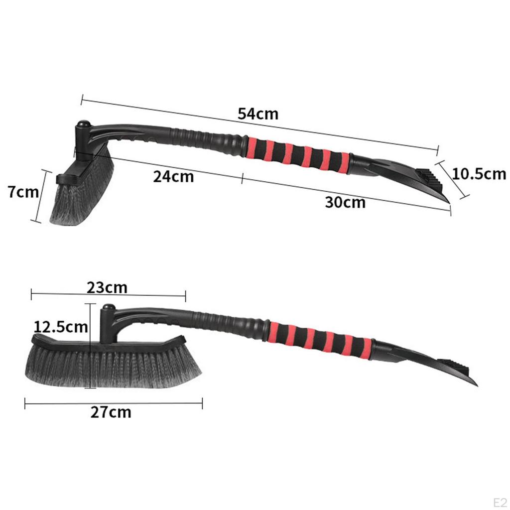 2 in 1 Ice Scraper Snow Brush ,Detachable, Snowbroom, Window Scraper, Windshield