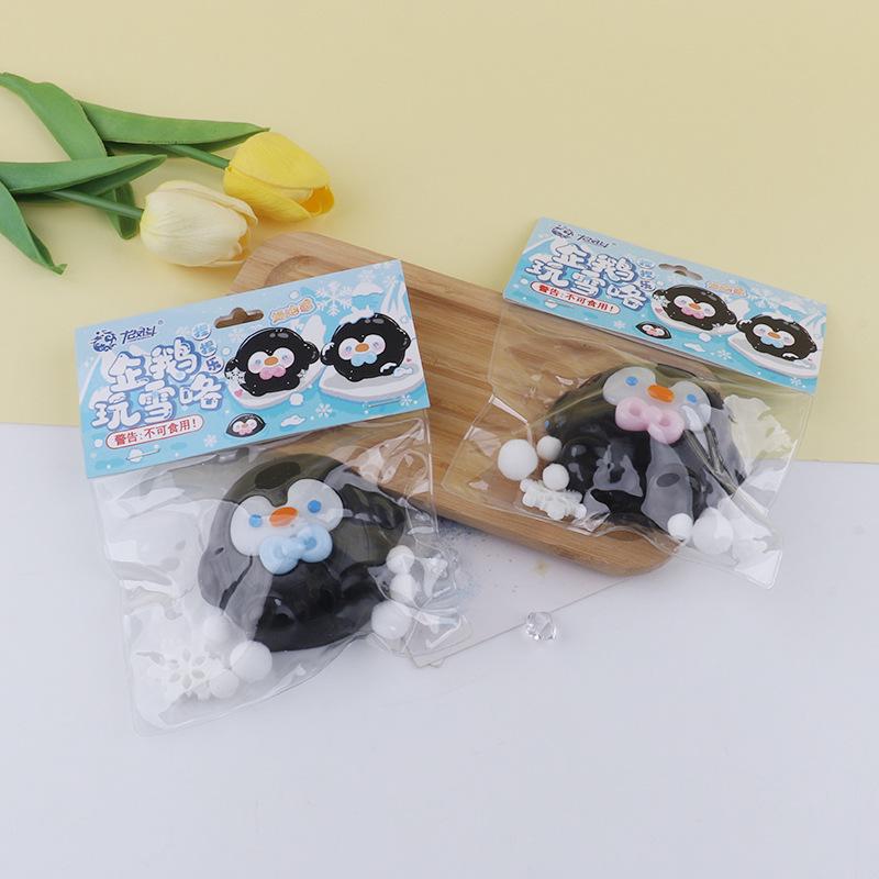 

Детская игрушка-сквиши пингвин для снятия стресса - медленно восстанавливающаяся, декомпрессионный подарок