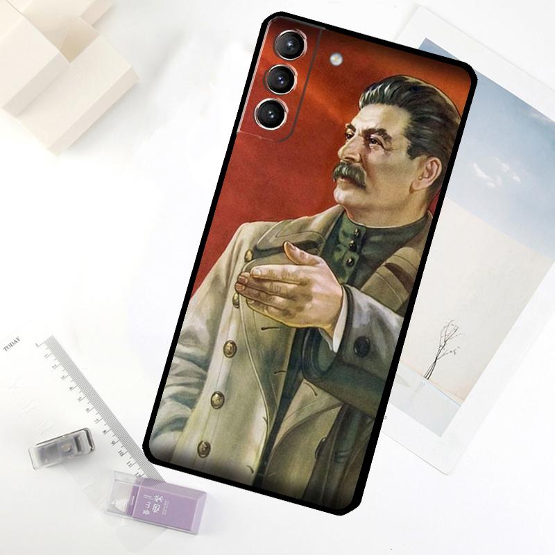 Russian Commander Stalin Phone Case For Samsung Galaxy S20 FE S21 S22 S23 S24 S25 S26 Ultra S10 S25 Plus S25 FE Cover