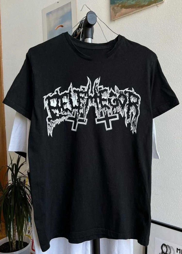 NEW Belphegor Band Logo Band Heavy Cotton Black T Shirt All Size TR804 XXL