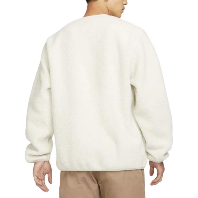 Nike Sweatshirts Men's Beige Crew Neck Moderate Other DD5018-072