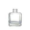 150ml Square Transparent Colored Reed Diffuser Glass Perfume Bottle