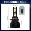 4PCS LED Headlight High Low Beam Plug and Play 6000K White Super Bright High Power 12V For Honda Accord 1998 1999 2000 2001 2002