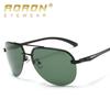 Fashion Polarized Toad Sunglasses Men Women Classic Mirror Eyeglasses Coating Anti-glare Sunscreen Metal Frame Glasses UV400