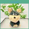 Plush Bee Dog Keychain With Soft Short Pile For Bag Decor And Collectible Gift