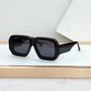LW40064U Unisex Fashion Square Frame Sunglasses for Vacation and Party