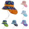 Kids Beach Shawl Sun Hat Cute Cartoon Print Hat Bucket Hat with Face Neck Coverage Kids Sun Hat Comfortable for Girls