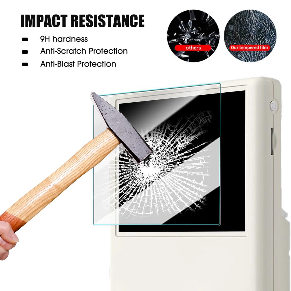 5/3/1PCS Tempered Glass Screen Protectors for Anbernic RG 406V Game Console Protective Films Waterproof Anti-scratch Cover