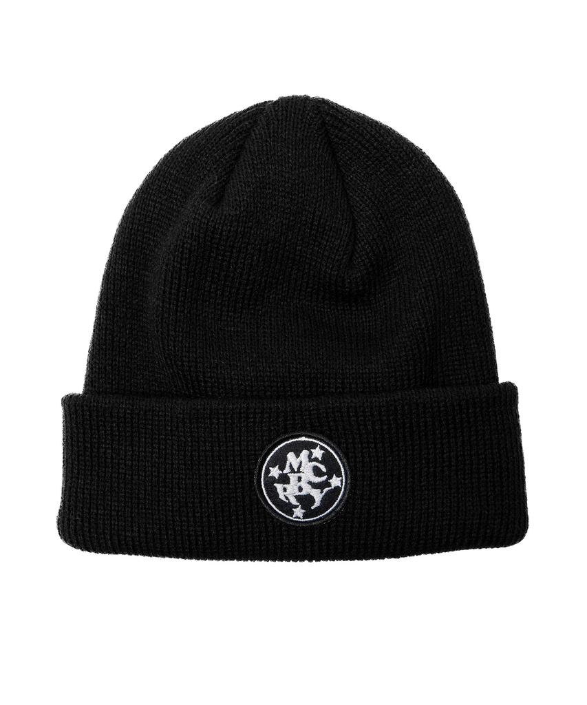 Maegbeli Poster Mac Black Patch Beanie