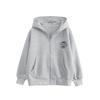 Brand New Autumn Zip-Up Hoodie for Older Children, Unisex Youth Letter Print Hooded Jacket, Children's Clothing