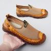 Men Mesh Sneakers Breathable Lightweight Upper Cushioned Non Slip Sole For Walking Travel Daily Summer Sport Comfortable Wear