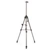 Easel Advertising Display Stand Aluminum Alloy Folding Metal Tripod Champagne ET‑0312
