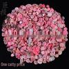 Natural American Pink Rhodonite Gravel Ornament