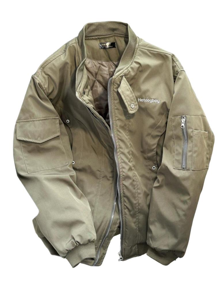 Frühling und Herbst neue Paar Baseballjacke Amerikanische High Street Vibe Fliegerjacke Herren Trenddesign Jacke