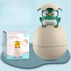 Suction Mounted Sunflower Shower Sprinkler Bath Toy Interactive Rotating Water Fountain Kids Bathroom Playtime Accessory