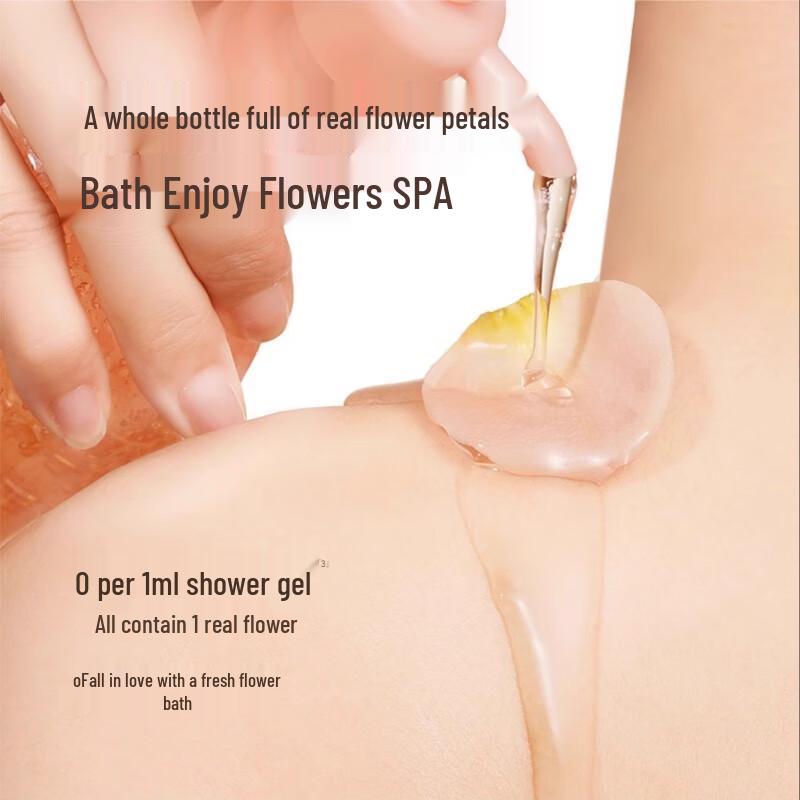 Little Dream Garden Rose Petal Scented Shower Gel