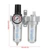 1pc     Moisture Trap Filter Separator Pressure Regulator Lubricator Tool with Aluminum, Plastic Material for