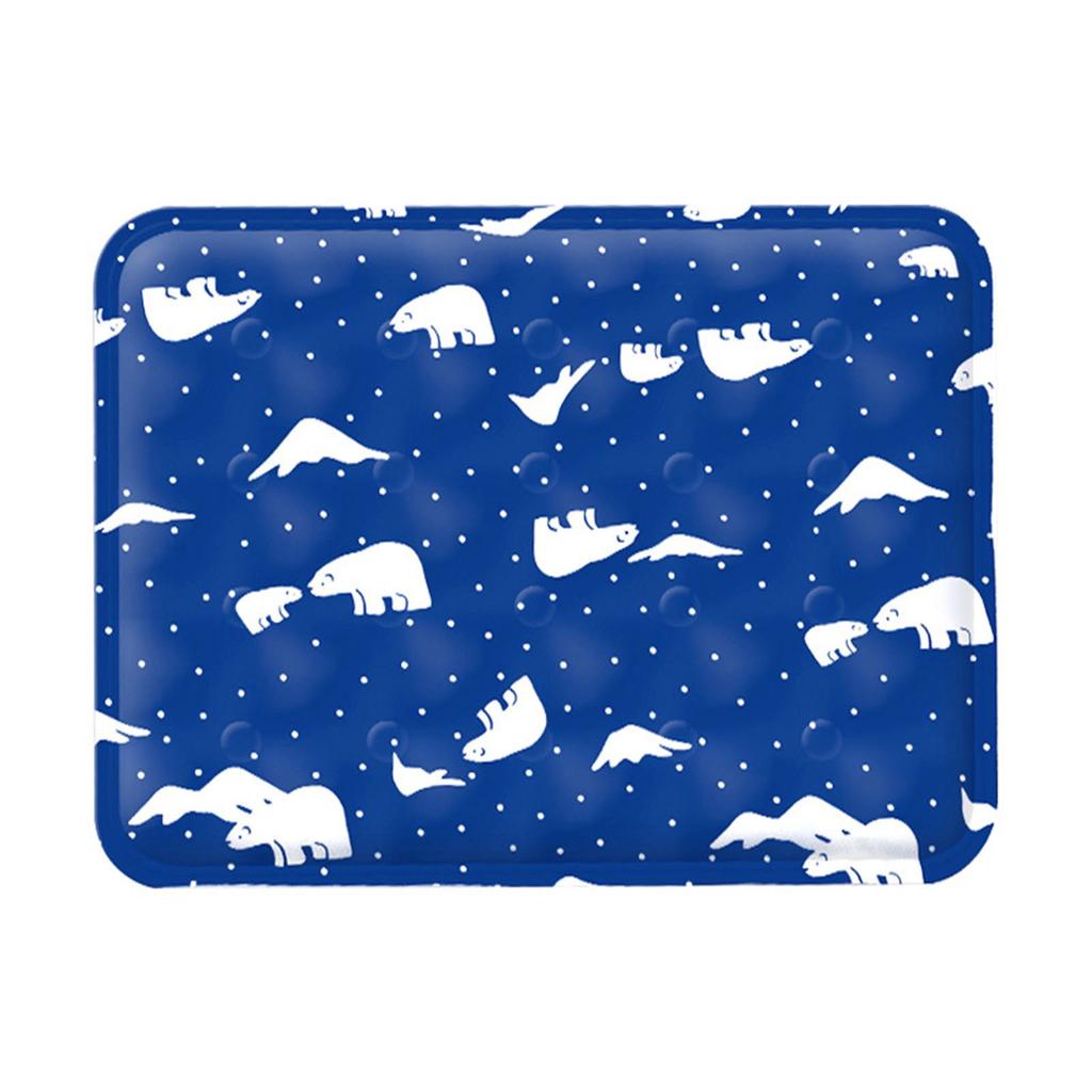 Pet Cooling Mat Waterproof Soft Scratch Resistant Safe Thickened Cat Dog Ice Pad Bed for Summer