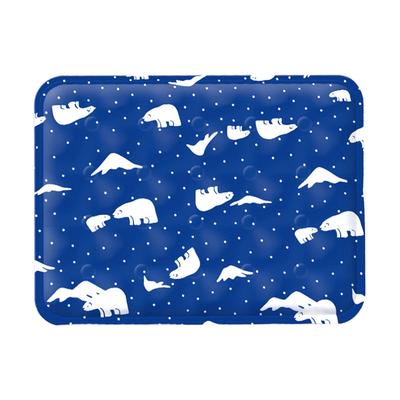 Esterilla Refrigerante para Mascotas Impermeable Suave Resistente a los Arañazos Segura Espesa para Perro Gato Almohadilla de Hielo Cama para Verano