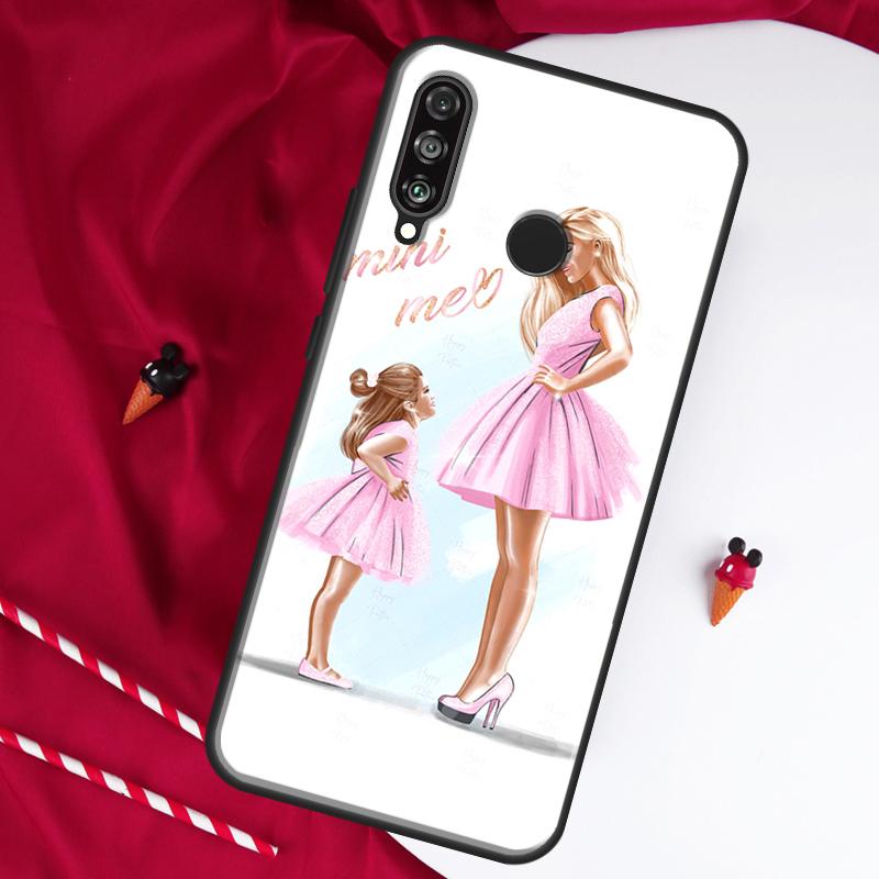 Super Mom Baby Girl Son Daughter For Huawei Nova 9 SE 10 5T Y90 Y70 Y60 Y61 Y91 Y72 12i 12s 11i P60 Pro P20 P30 P40 Lite Case