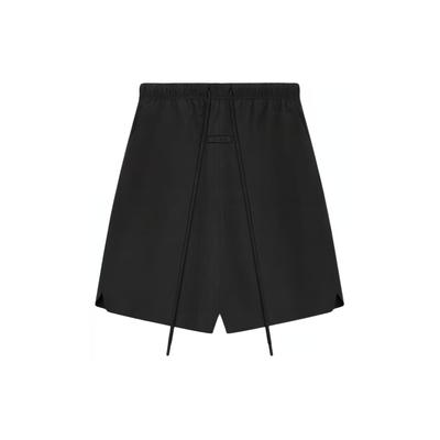 Nyon Relaxed Shorts Jet Black Men Bottoms 160SP244124F