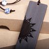 Wood Bookmarks, Unique Vintage Bookmarks Handmade Wood Page Mark Engraved Book Marks with Pendant for Book Lovers Gift