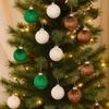 15Pcs Plastics Christmas Balls Pendant Christmas Decoration Pendants  Christmas Home Decoration