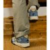 Asics Gel-Fuse Fabric Synthetic Leather Retro Versatile Low-Top Lifestyle Casual Shoes Unisex Sneaker Khaki Blue 1203A530-200