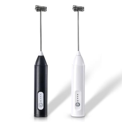 USB Wiederaufladbarer Milchaufschäumer 3 Geschwindigkeiten Mixer Eierschläger MINI Kaffee Schneebesen Mixer Küchen Schneebesen Werkzeuge Griff Heiße Kochwerkzeuge