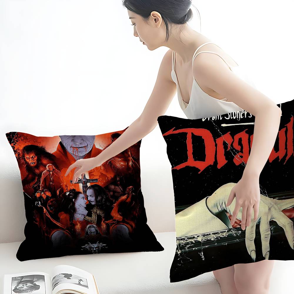 Classic Movie D-Duracula Pillow Cover For Bedroom Room And Living Room Sofa Decorative Cushion Cover