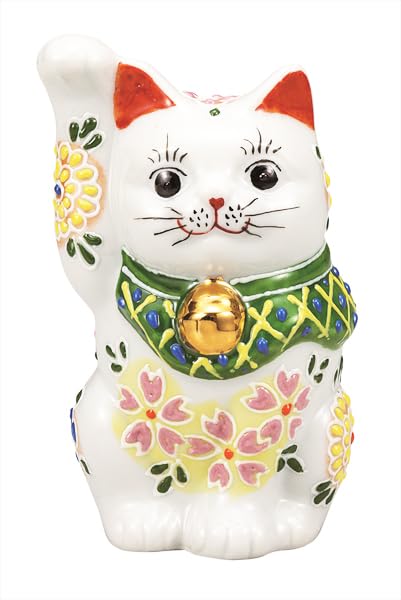 Кутани иватая 4 с танцующей вишней №. Манэки-нэко (манящий кот) цветы, K9-1573