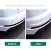4Pcs Carbon Fiber Door Edge Guard Paint Scratch Bumper Protectors AntiCollision Door GuardProtective Pad Stickers