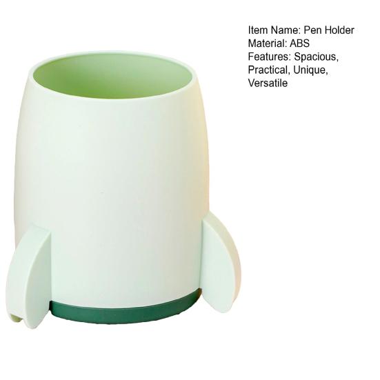 Raketenförmiger Stiftehalter für Kinder Weltraum-Themen Schreibtisch-Organizer für Stifte Bleistifte Und Make-up-Pinsel Niedliches Schüler-Geschenk für den Schulanfang