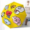 1pc BT21 Characters Automatic Umbrella - 8-Rib Foldable Design, Outdoor Adventures, Durable Canopy Material Yy250823140
