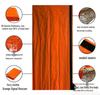 Portable Emergency Insulated Survival Tent with Aluminum Film Blanket for Camping and Mountaineering