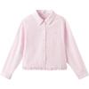 Balabala Girls' Plaid Long-Sleeve Shirt