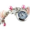 Les Trésors De Lily [K8949] - Pembe 'Scarlett' bileklikli saat