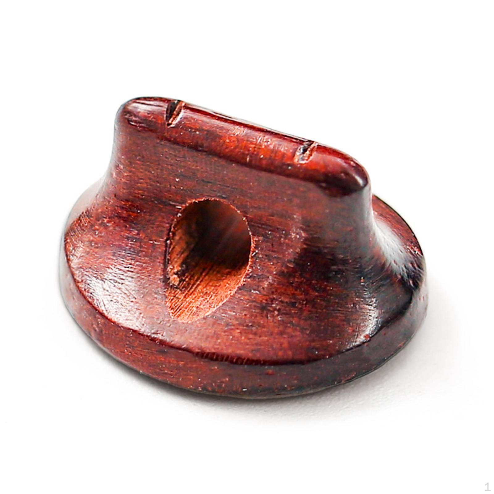 Erhu Bridge Polished Handmade Hardwood Grain String Instrument Parts