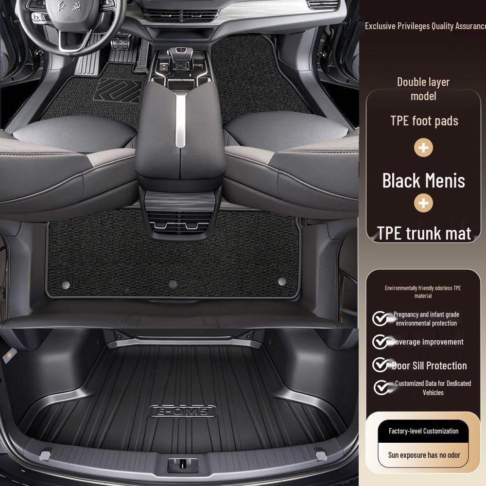 Hongqi EQM5 Full Coverage Interior TPE Car Floor Mats