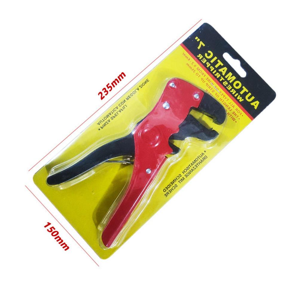 

2 в 1 инструмент для зачистки кабеля автоматический инструмент для обжима кабеля инструмент для зачистки проводов ремонт кабеля красный