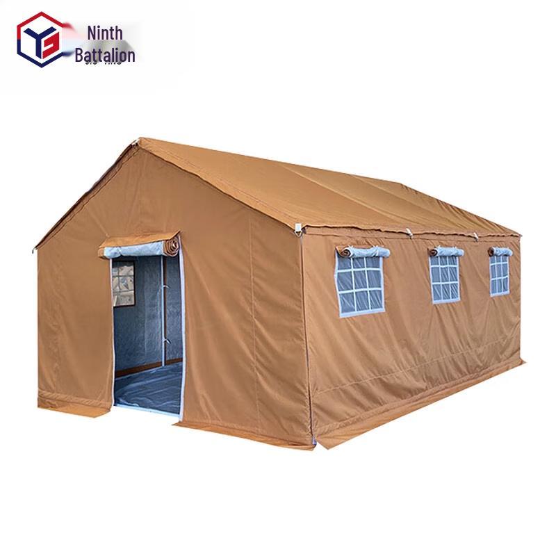 Теплая трехслойная брезентовая палатка Jiu Ying