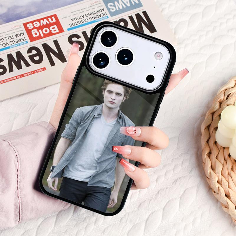 Twilight Edward Cullen Phone Case For IPhone 17 16e 15 14 13 12 11 Pro Max Air Mini Soft Protective Cover